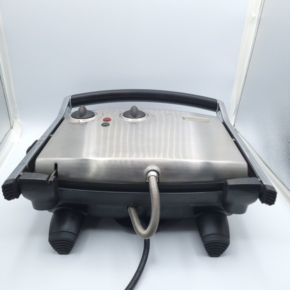 Breville Panini Sandwich Press Brushed Stainless Steel Has Timer TG890TXL Tested - Picture 6 of 10